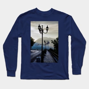 Greece. Delphi. Road to the ancient site. Long Sleeve T-Shirt